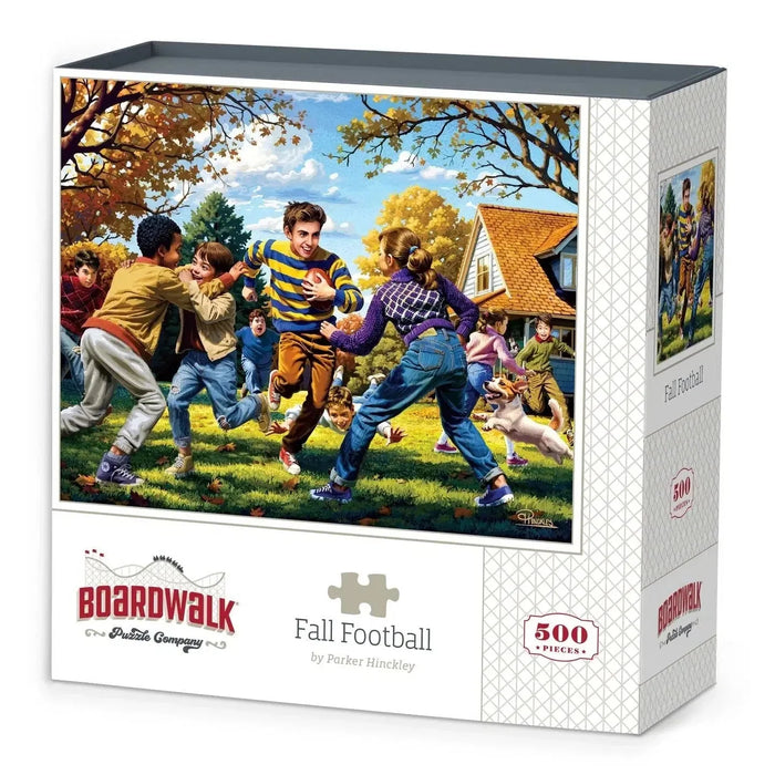 Fall Football 500 Piece Jigsaw Puzzle Boardwalk - for just $21.99! 