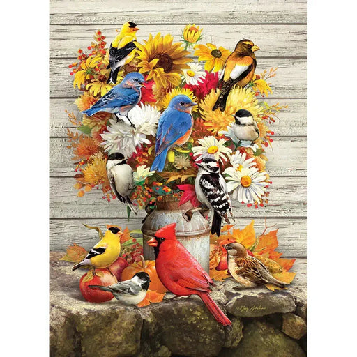 Fall Harvest 500 Piece Jigsaw Puzzle Cobble Hill - for just $17.99! 