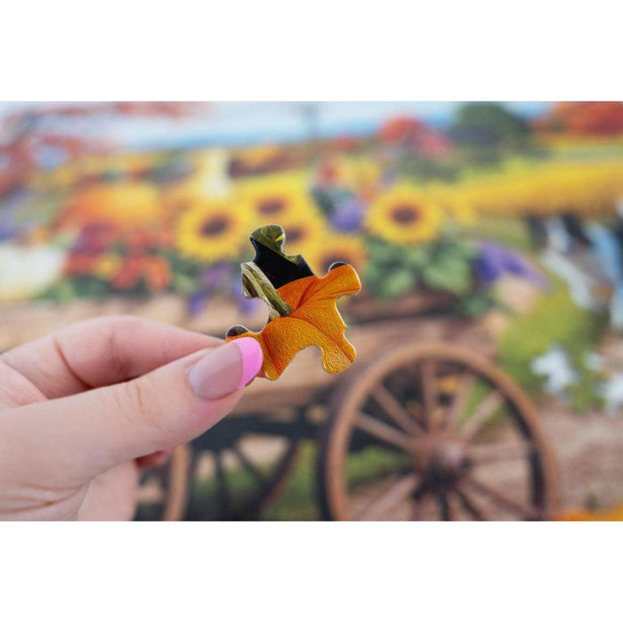Fall Wagon Wonders 500 Piece Jigsaw Puzzle Springbok - for just $17.99! 