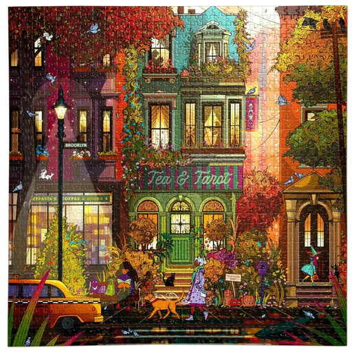 Fall in Brooklyn 1000 Piece Jigsaw Puzzle eeBoo - for just $26.99! 