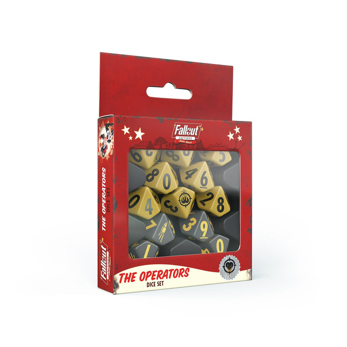 Fallout: Faction Dice Sets - The Operators - for just $19! 