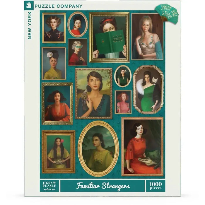 Familiar Strangers by Janet Hill 1000 Piece Jigsaw Puzzle NYPC - for just $28.99! 