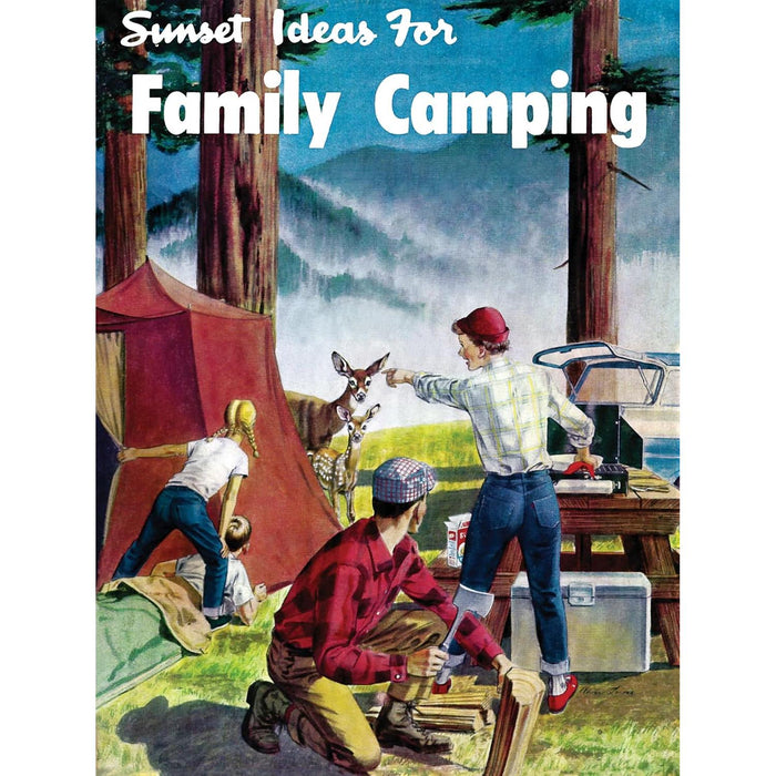 Family Camping Sunset Magazine 1000 Piece Jigsaw Puzzle NYPC - for just $28.99! 