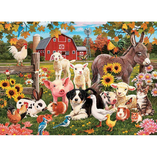 Family Farm 350 Piece Family Jigsaw Puzzle Cobble Hill - for just $17.99! 