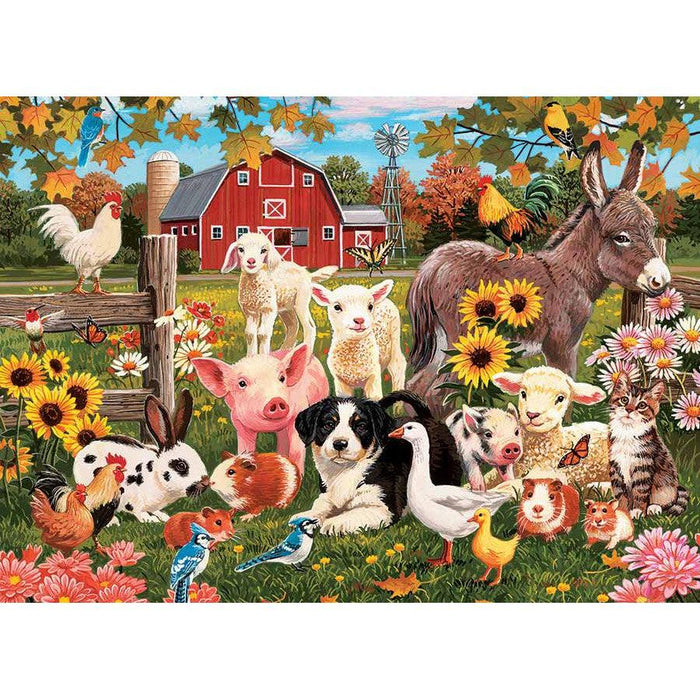 Family Farm 350 Piece Family Jigsaw Puzzle Cobble Hill - for just $17.99! 