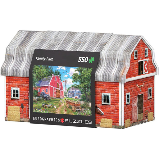 Family Farm 550 Piece Jigsaw Puzzle in Tin Eurographics - for just $23.99! 