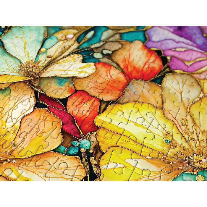 Fancy Flower Garden 1000 Piece Jigsaw Puzzle Enjoy - for just $24.99! 
