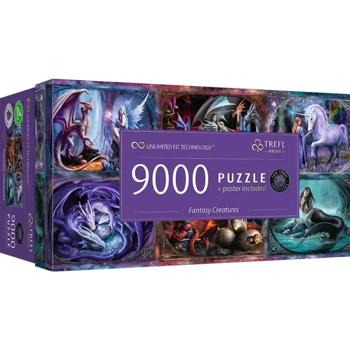 Fantasy Creatures by Anne Stokes 9000 Piece Jigsaw Puzzle Trefl - for just $99.99! 