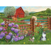 Farm Cats 275 Large Piece Jigsaw Puzzle Cobble Hill - for just $17.99! 