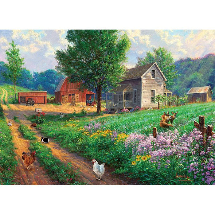 Farm Country 1000 Piece Jigsaw Puzzle Cobble Hill - for just $19.99! 