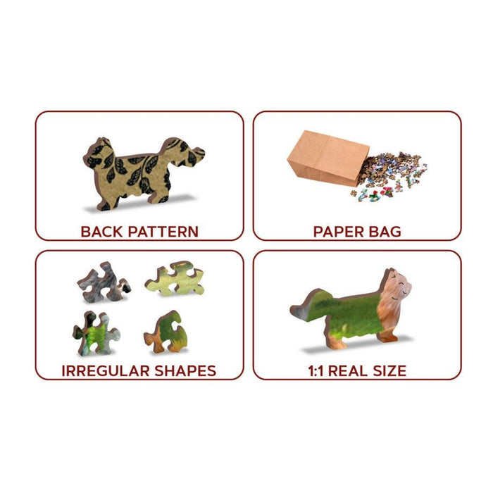 Farm Kindergarten 300 Piece Wood Jigsaw Puzzle Wooden City - for just $24.99! 