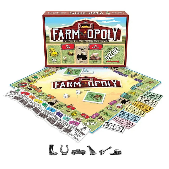 Farm-Opoly Board Game Outset - for just $29.99! 