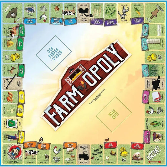 Farm-Opoly Board Game Outset - for just $29.99! 