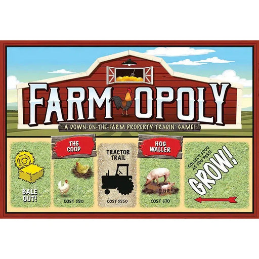 Farm-Opoly Board Game Outset - for just $29.99! 