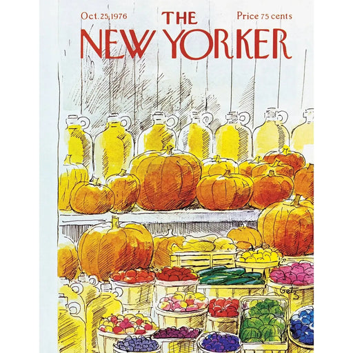 Farm Stand The New Yorker 100 Piece Mini Jigsaw Puzzle NYPC - for just $14.99! 