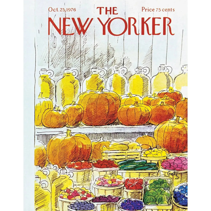 Farm Stand The New Yorker 100 Piece Mini Jigsaw Puzzle NYPC - for just $14.99! 