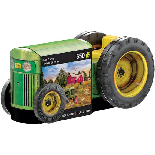 Farm Tractor 550 Piece Jigsaw Puzzle in Tin Eurographics - for just $23.99! 