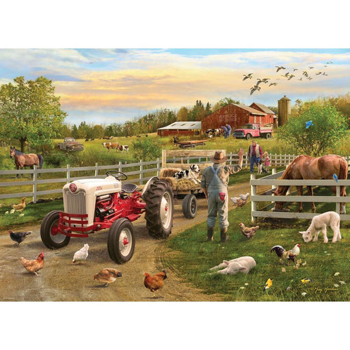 Farmer's Ford Tractor 1000 Piece Jigsaw Puzzle Eurographics - for just $19.99! 