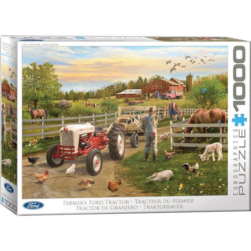 Farmer's Ford Tractor 1000 Piece Jigsaw Puzzle Eurographics - for just $19.99! 