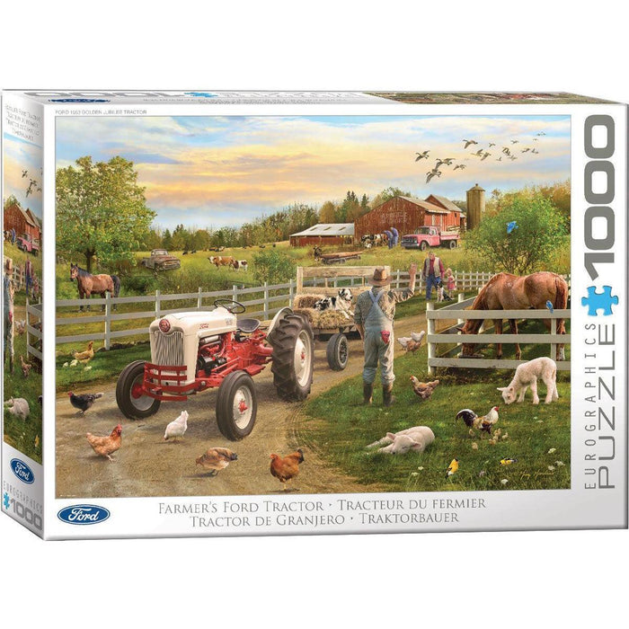 Farmer's Ford Tractor 1000 Piece Jigsaw Puzzle Eurographics - for just $19.99! 