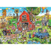 Farmyard Folly Doodle Town 1000 Piece Jigsaw Puzzle Cobble Hill - for just $19.99! 