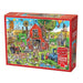 Farmyard Folly Doodle Town 1000 Piece Jigsaw Puzzle Cobble Hill - for just $19.99! 