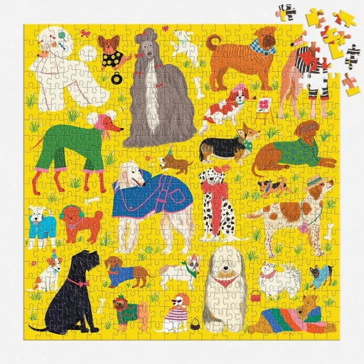 Fashionable Dogs 500 Piece Jigsaw Puzzle Galison - for just $17.99! 