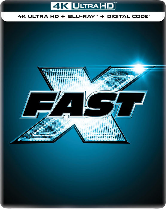 Fast X (2023) Limited Edition Steelbook – Glow in the Dark Art (4K Ultra HD + Blu-ray + Digital) - for just $39.99! 