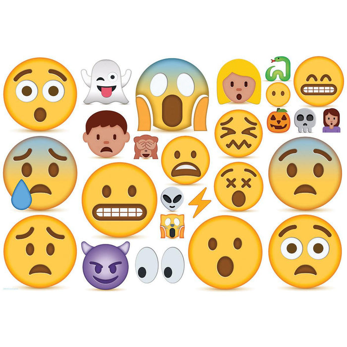 Fear Emoji 100 Piece Jigsaw Puzzle Eurographics - for just $14.99! 