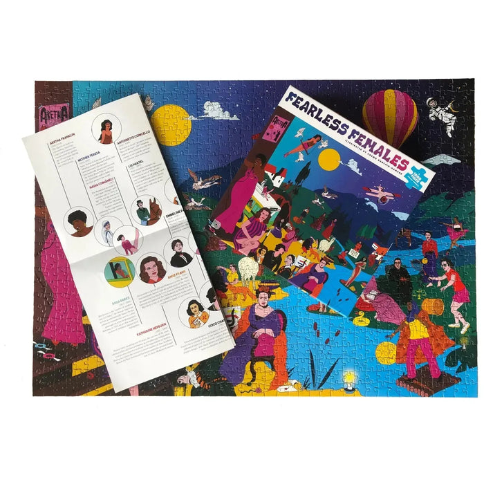 Fearless Females 1000 Piece Jigsaw Puzzle Dokument - for just $24.99! 