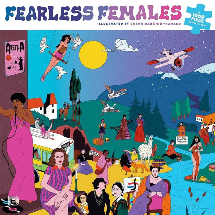 Fearless Females 1000 Piece Jigsaw Puzzle Dokument - for just $24.99! 