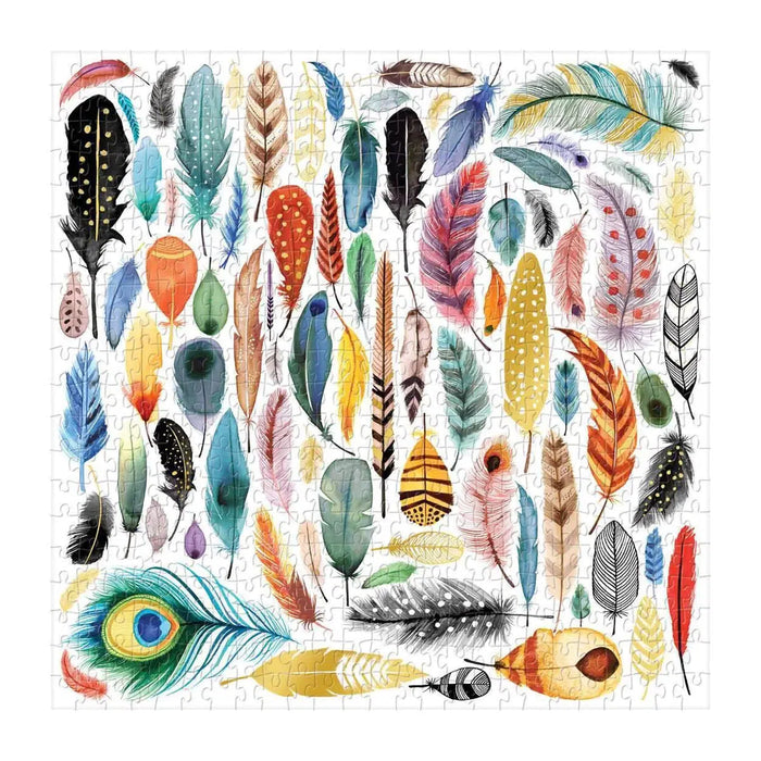 Feathers 500 Piece Jigsaw Puzzle Galison - for just $17.99! 