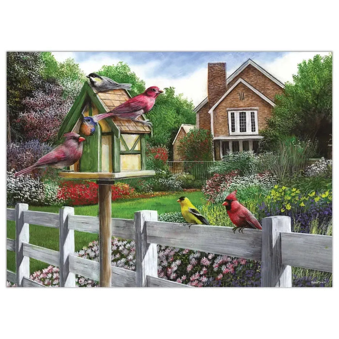 Feathers & Flowers 1000 Piece Soft Touch Jigsaw Puzzle Crown Point - for just $19.99! 