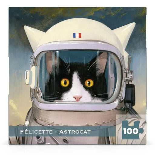 Félicette - Astrocat 100 Piece Mini Jigsaw Puzzle NYPC - for just $11.99! 