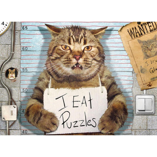 Feline Felon 500 Piece Jigsaw Puzzle Eurographics - for just $17.99! 