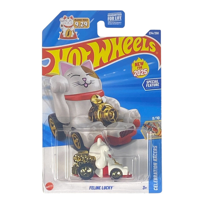 Hot Wheels Feline Lucky | Celebration Racers Series 9/10 - for just $2.99! 