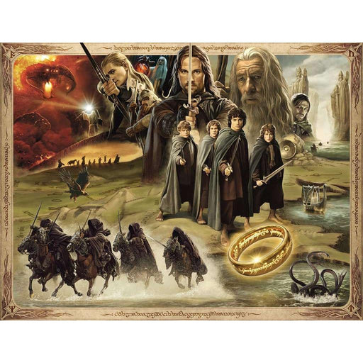 Fellowship of the Ring LOTR 2000 Piece Jigsaw Puzzle Ravensburger - for just $44.99! 