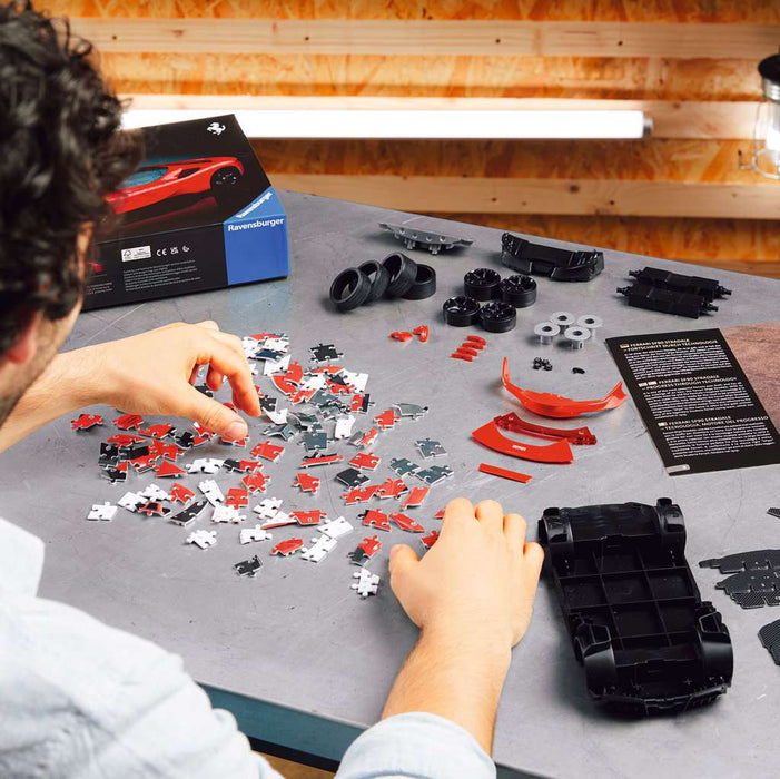 Ferrari SF90 Stradale Red 161 Piece 3D Jigsaw Puzzle Ravensburger - for just $34.99! 