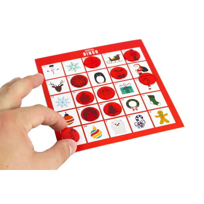 Festive Bingo - Classic Game with a Twist - Professor Puzzle - for just $9.99! 