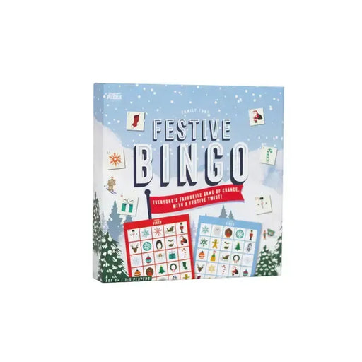Festive Bingo - Classic Game with a Twist - Professor Puzzle - for just $9.99! 