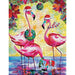 Festive Flamingos 500 Piece Jigsaw Puzzle Springbok - for just $17.99! 