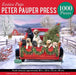 Festive Pups 1000 Piece Jigsaw Puzzle Peter Pauper - for just $19.99! 