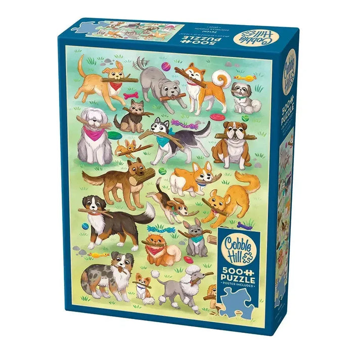 Fetch! 500 Piece Jigsaw Puzzle Cobble Hill - for just $17.99! 