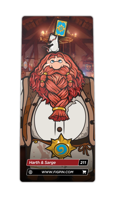 FiGPiN: Heartstone - Harth and Sarge #211 - for just $14.99! 