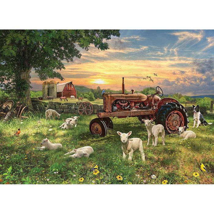 Field at Sunrise 1000 Piece Jigsaw Puzzle Cobble Hill - for just $19.99! 