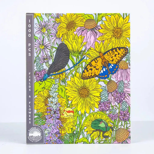 Fields & Flowers 1000 Piece Jigsaw Puzzle Birdie - for just $29.99! 
