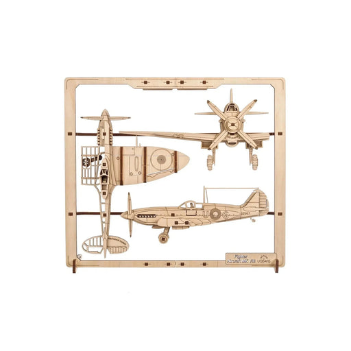 Fighter Aircraft 2.5D Wood Model Kit UGEARS - for just $26.99! 
