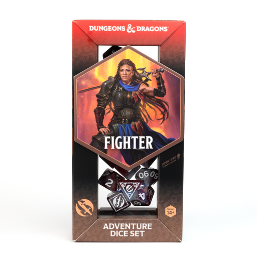 D&D Adventure Dice Set - Fighter Edition | Red 17pc Collection - for just $24.99! 