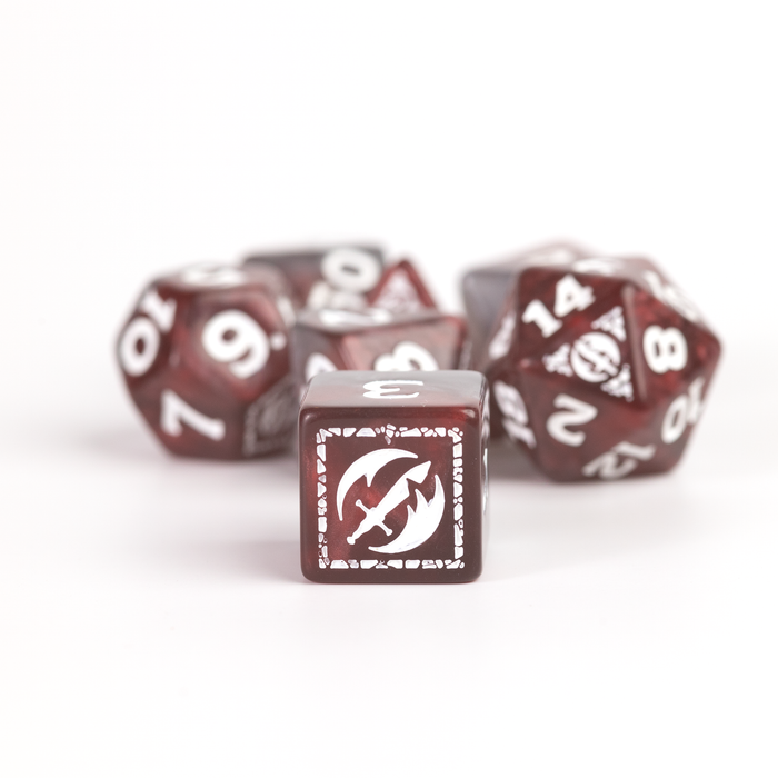 D&D Adventure Dice Set - Fighter Edition | Red 17pc Collection - for just $24.99! 