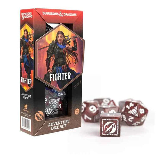 D&D Adventure Dice: Fighter (Red) - for just $21.50! 